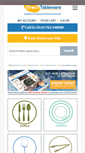 Mobile Screenshot of directtableware.com
